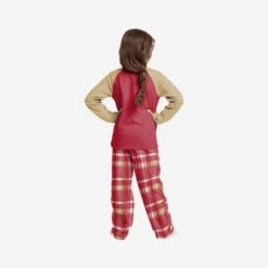 FOCO San Francisco 49ers Youth Plaid Family Holiday Pajamas 6 FOCO San Francisco 49ers Youth Plaid Family Holiday Pajamas -FOCO Store 9K1B3FEAJNFSF s
