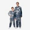 FOCO Dallas Cowboys Youth Busy Block Family Holiday Pajamas