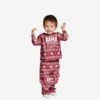 FOCO Alabama Crimson Tide Toddler Ugly Pattern Family Holiday Pajamas