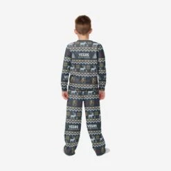 FOCO Vegas Golden Knights Youth Ugly Pattern Family Holiday Pajamas 6 FOCO Vegas Golden Knights Youth Ugly Pattern Family Holiday Pajamas -FOCO Store 9K5B7FE2XNHLV s