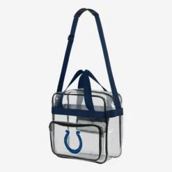FOCO Indianapolis Colts Clear High End Messenger Bag -FOCO Store BGCLRNFMSGHEIC s 3a26f8f3 d302 4537 a908 08b32b12de70