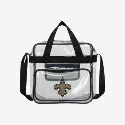 FOCO New Orleans Saints Clear Messenger Bag