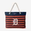 FOCO Detroit Tigers Nautical Stripe Tote Bag -FOCO Store BGMBNAUSTPTOTEDT p 802a2c8b 73a8 44c1 b488 b5a33c610d1f