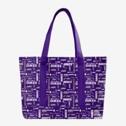 FOCO James Madison Dukes Logo Love Tote Bag