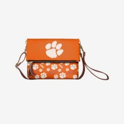 FOCO Clemson Tigers Printed Collection Foldover Tote Bag