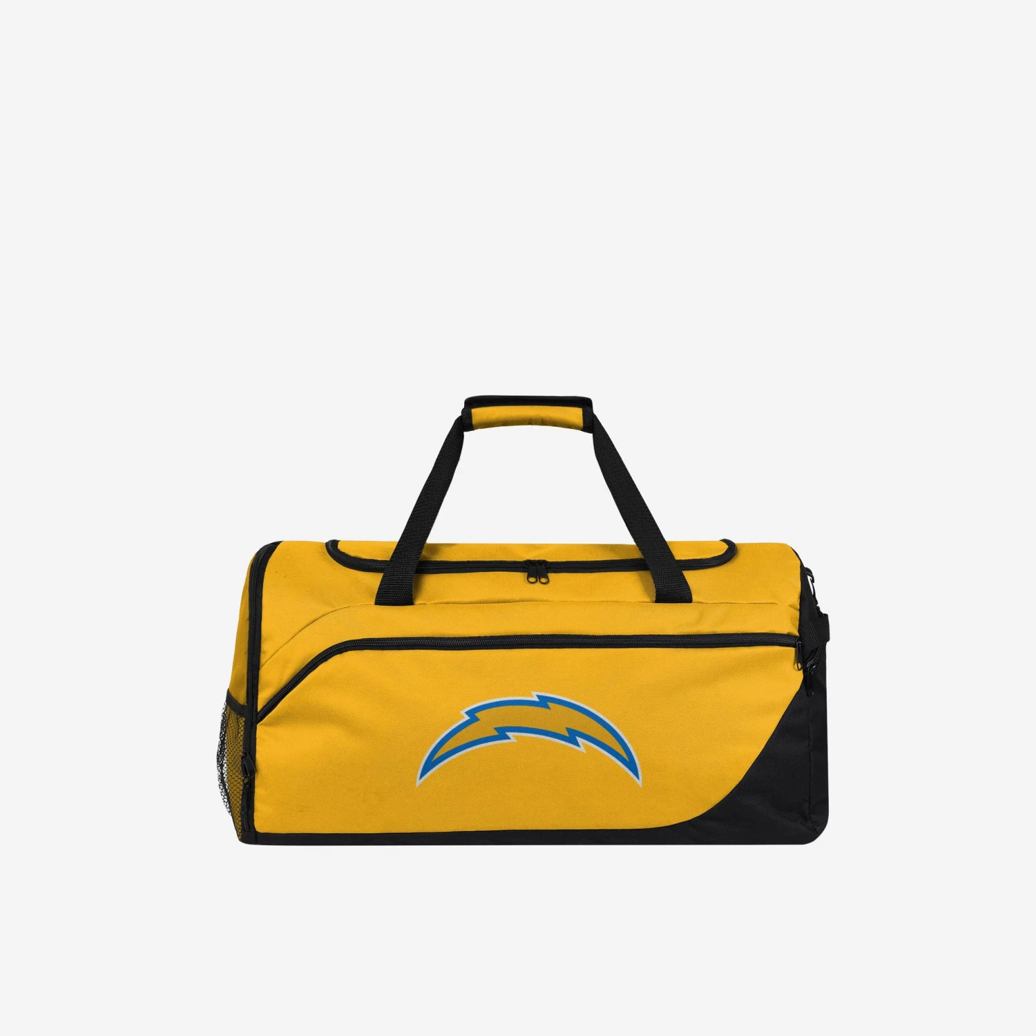 FOCO Los Angeles Chargers Solid Big Logo Duffle Bag 3 FOCO Los Angeles Chargers Solid Big Logo Duffle Bag