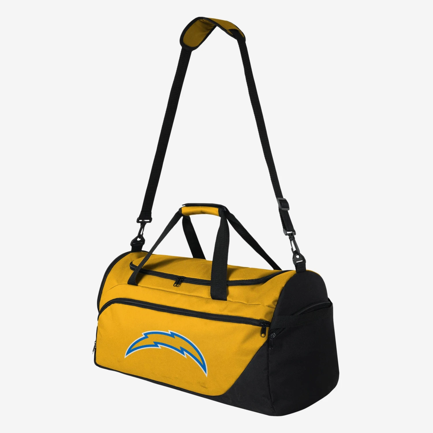 FOCO Los Angeles Chargers Solid Big Logo Duffle Bag 4 FOCO Los Angeles Chargers Solid Big Logo Duffle Bag - Image 2