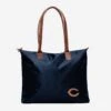 FOCO Chicago Bears Bold Color Tote Bag -FOCO Store BGNFEXFANLGHETOTEV2CB p