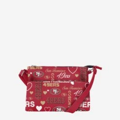 FOCO San Francisco 49ers Logo Love Crossbody Purse