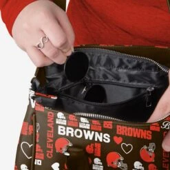 FOCO Cleveland Browns Logo Love Purse -FOCO Store BGNFLTLEPURCL g3