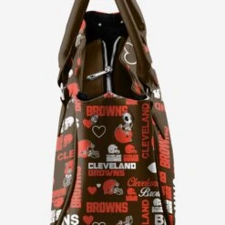 FOCO Cleveland Browns Logo Love Purse -FOCO Store BGNFLTLEPURCL g4