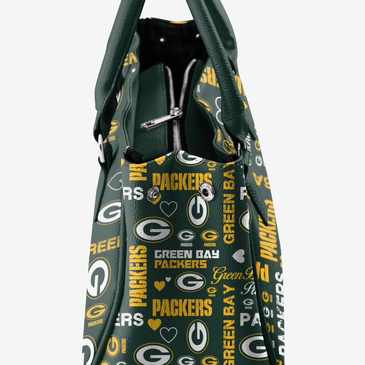 FOCO Green Bay Packers Logo Love Purse 6 FOCO Green Bay Packers Logo Love Purse - Image 4