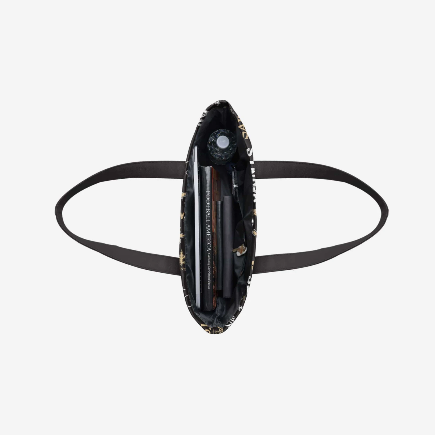 FOCO New Orleans Saints Logo Love Tote Bag 7 FOCO New Orleans Saints Logo Love Tote Bag - Image 5