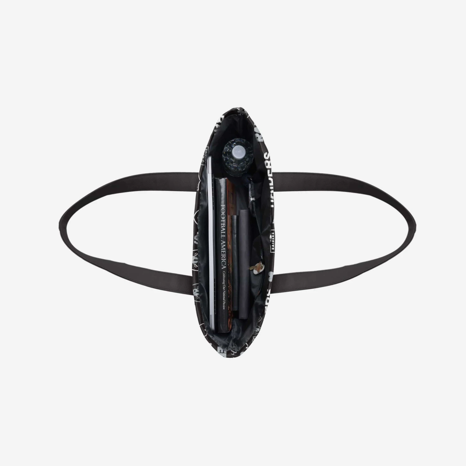 FOCO Las Vegas Raiders Logo Love Tote Bag 7 FOCO Las Vegas Raiders Logo Love Tote Bag - Image 5