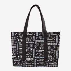 FOCO Las Vegas Raiders Logo Love Tote Bag