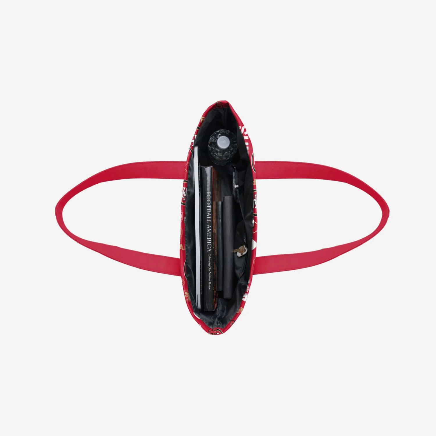 FOCO San Francisco 49ers Logo Love Tote Bag 7 FOCO San Francisco 49ers Logo Love Tote Bag - Image 5