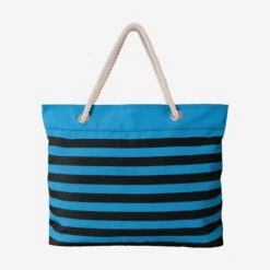FOCO Carolina Panthers Nautical Stripe Tote Bag 8 FOCO Carolina Panthers Nautical Stripe Tote Bag -FOCO Store BGNFNAUSTPTOTECP g3