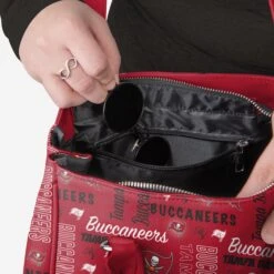 FOCO Tampa Bay Buccaneers Spirited Style Printed Collection Purse -FOCO Store BGNFPRAPPURTB g3