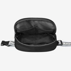 FOCO Las Vegas Raiders Team Wordmark Crossbody Belt Bag -FOCO Store BGNFTMWMCRSBOR g5