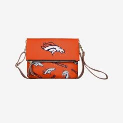 FOCO Denver Broncos Printed Collection Foldover Tote Bag