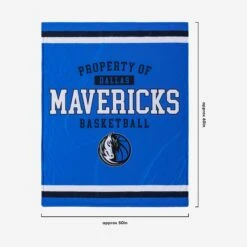 FOCO Dallas Mavericks Team Property Sherpa Plush Throw Blanket -FOCO Store BKTNBPLSHTPDM g3