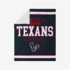 FOCO Houston Texans Team Property Sherpa Plush Throw Blanket -FOCO Store BKTNFPLSHTPHT p