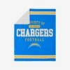 FOCO Los Angeles Chargers Team Property Sherpa Plush Throw Blanket -FOCO Store BKTNFPLSHTPLAC p