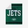 FOCO New York Jets Team Property Sherpa Plush Throw Blanket -FOCO Store BKTNFPLSHTPNJ p