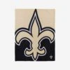 FOCO New Orleans Saints Supreme Slumber Plush Throw Blanket -FOCO Store BKTNFPLSUSNS p