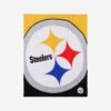 FOCO Pittsburgh Steelers Supreme Slumber Plush Throw Blanket -FOCO Store BKTNFPLSUSPS p