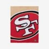 FOCO San Francisco 49ers Supreme Slumber Plush Throw Blanket -FOCO Store BKTNFPLSUSSF p