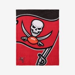 FOCO Tampa Bay Buccaneers Supreme Slumber Plush Throw Blanket