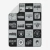 FOCO Las Vegas Raiders Team Pride Patches Quilt 2 FOCO Las Vegas Raiders Team Pride Patches Quilt -FOCO Store BKTNFQTTPDOR p
