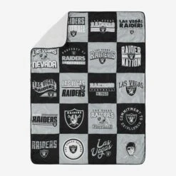 FOCO Las Vegas Raiders Team Pride Patches Quilt