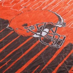 FOCO Cleveland Browns Big Game Sherpa Lined Throw Blanket 11 FOCO Cleveland Browns Big Game Sherpa Lined Throw Blanket -FOCO Store BKTNFXLSHBGCL g5