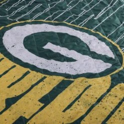 FOCO Green Bay Packers Big Game Sherpa Lined Throw Blanket 11 FOCO Green Bay Packers Big Game Sherpa Lined Throw Blanket -FOCO Store BKTNFXLSHBGGP g5