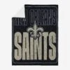 FOCO New Orleans Saints Big Game Sherpa Lined Throw Blanket -FOCO Store BKTNFXLSHBGNS p