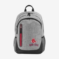 FOCO Boston Red Sox Heather Grey Bold Color Backpack