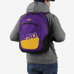 FOCO LSU Tigers Colorblock Action Backpack -FOCO Store BPNCCBACTLSU g5