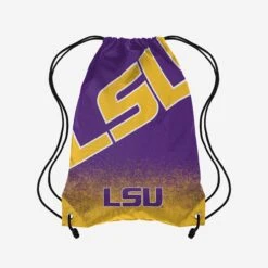 FOCO LSU Tigers Gradient Drawstring Backpack