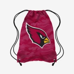 FOCO Arizona Cardinals Big Logo Camo Drawstring Backpack