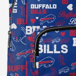 FOCO Buffalo Bills Logo Love Mini Backpack 10 FOCO Buffalo Bills Logo Love Mini Backpack -FOCO Store BPNFLTLEMINIBB g4
