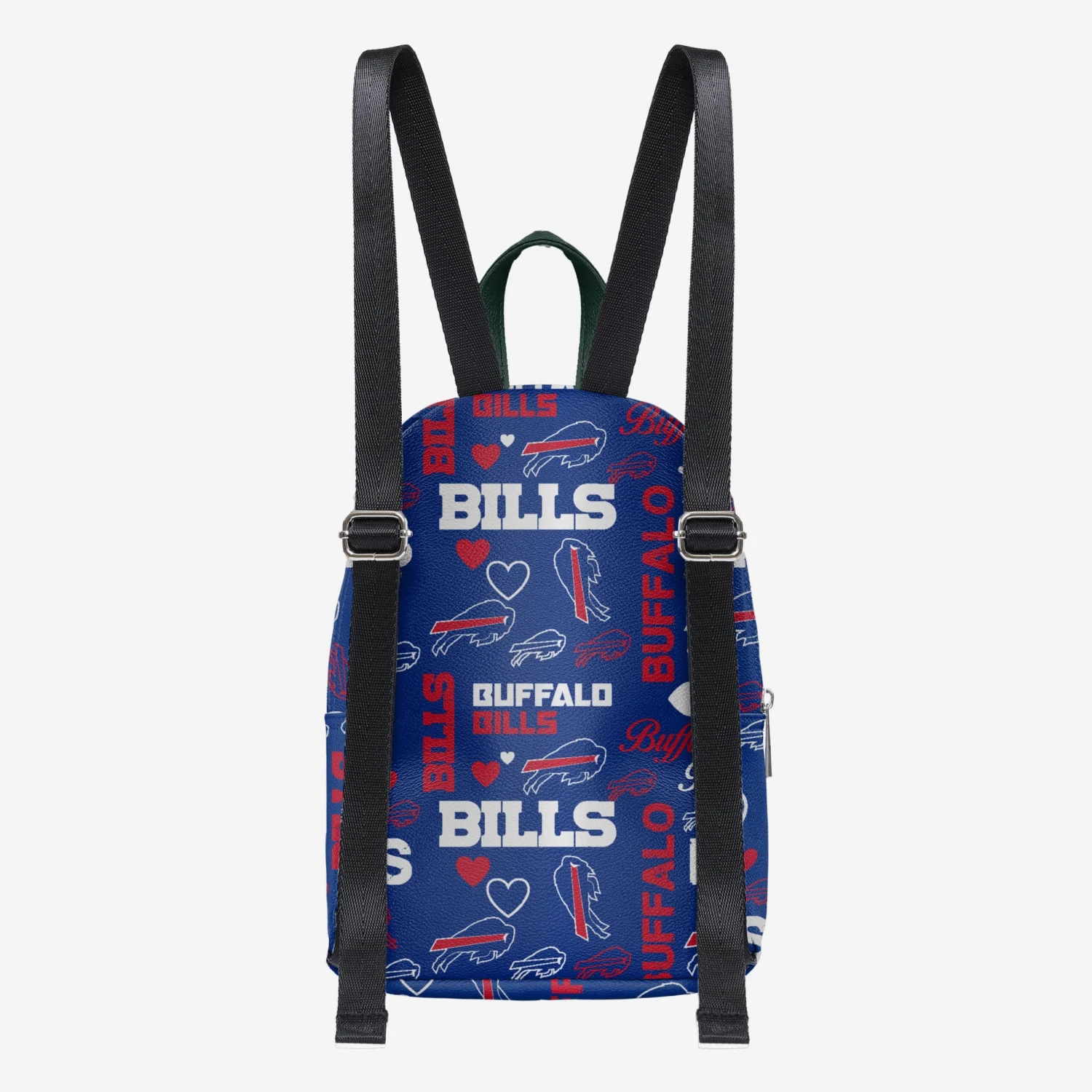 FOCO Buffalo Bills Logo Love Mini Backpack 7 FOCO Buffalo Bills Logo Love Mini Backpack - Image 5