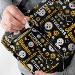 FOCO Pittsburgh Steelers Logo Love Mini Backpack 9 FOCO Pittsburgh Steelers Logo Love Mini Backpack -FOCO Store BPNFLTLEMINIPS g3