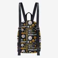 FOCO Pittsburgh Steelers Logo Love Mini Backpack 11 FOCO Pittsburgh Steelers Logo Love Mini Backpack -FOCO Store BPNFLTLEMINIPS g5