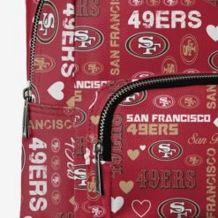 FOCO San Francisco 49ers Logo Love Mini Backpack -FOCO Store BPNFLTLEMINISF g4