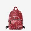 FOCO San Francisco 49ers Logo Love Mini Backpack 1 FOCO San Francisco 49ers Logo Love Mini Backpack -FOCO Store BPNFLTLEMINISF p