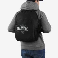 FOCO Las Vegas Raiders Property Of Action Backpack 12 FOCO Las Vegas Raiders Property Of Action Backpack -FOCO Store BPNFPROPACTOR g5