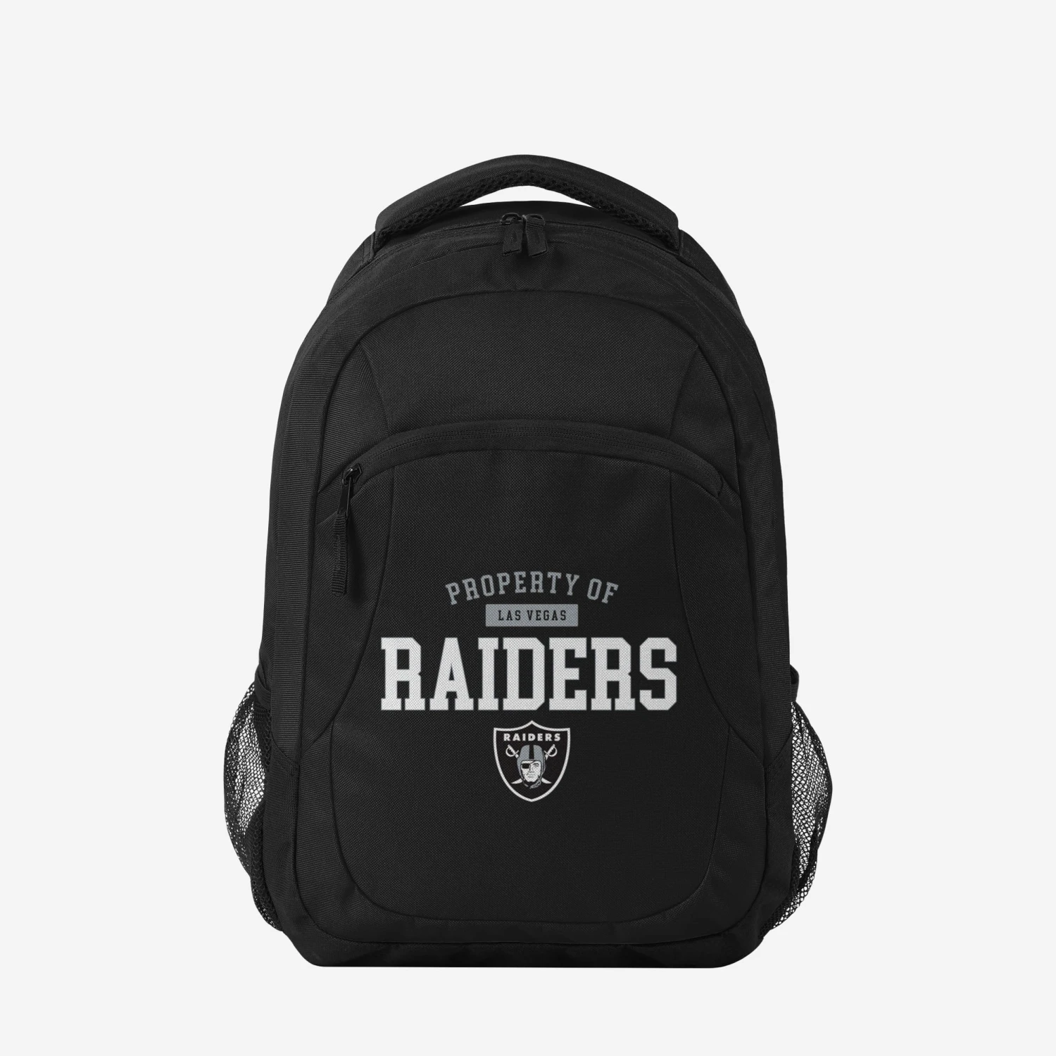 FOCO Las Vegas Raiders Property Of Action Backpack 3 FOCO Las Vegas Raiders Property Of Action Backpack