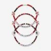 FOCO Arizona Diamondbacks 3 Pack Friendship Bracelet 1 FOCO Arizona Diamondbacks 3 Pack Friendship Bracelet -FOCO Store BRMB3PKFRAD p